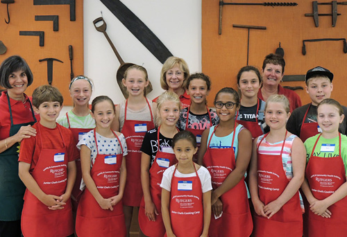 Photo: Rutgers Cooperative Extension of Cape May County Family and Community Health Sciences Junior Chefs I Cooking Camp.