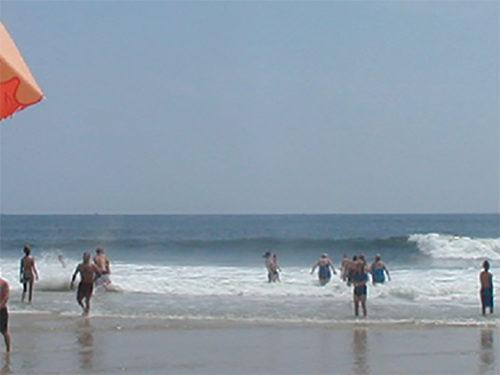 Photo: Landscape format photo of a beach, image 2 of three.