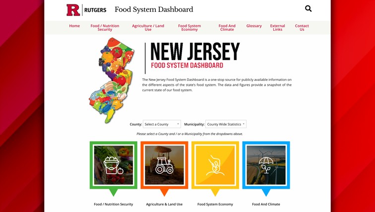 Photo of New Jersey Food System Dashboard Launched