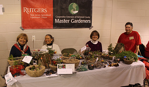 Photo: Somerset County Master Gardeners at festival of trees.