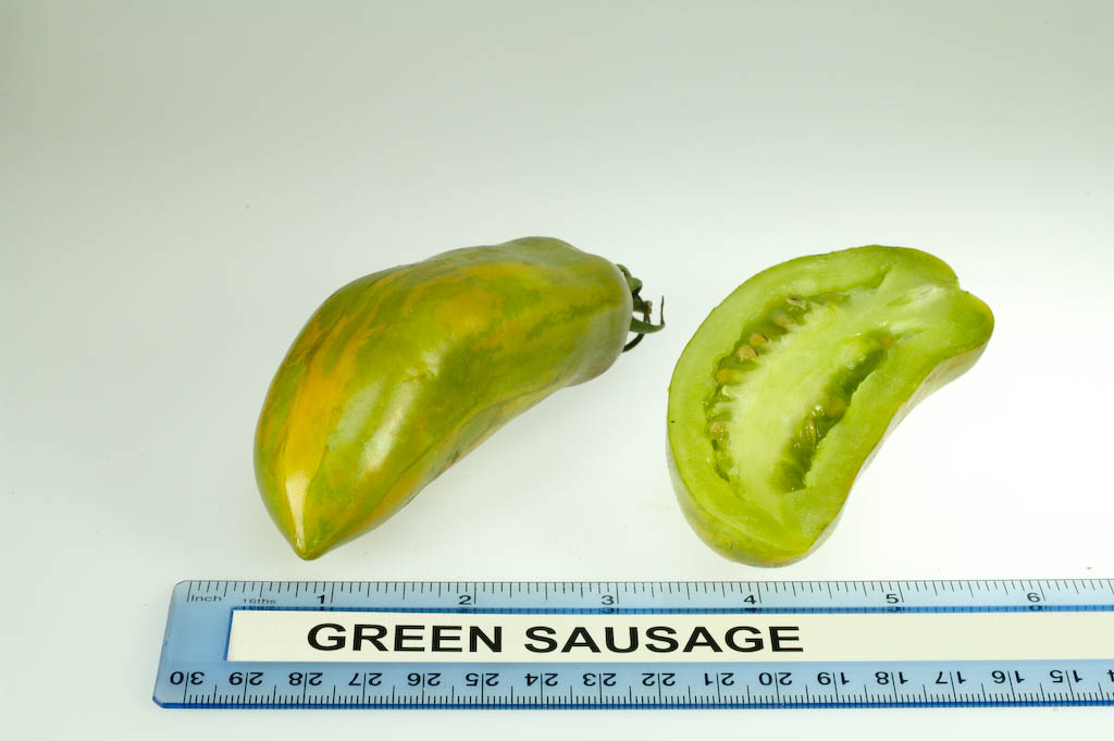 Photo: Green Sausage.
