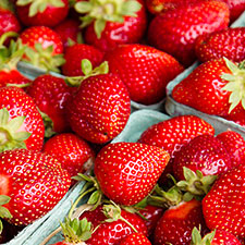 Photo of strawberries.